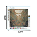 10 x Brand New HexinYigjly 5D DIY Diamond Art Painting Full Kit,DIY Diamond Painting Kit,Rhinestone Diamond Embroidery Cross Stitch Painting for Home Wall Decor,Kids,Cartoon zoo  - RRP €228.0