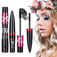 45 x Brand New 4D Mascara Mascara, 4D Silk Fiber Mascara, Mascara with Fiber Set, 4D Silk Mascara Waterproof, Eyelash Extension Waterproof Black Longer Thicker Eyelashes - RRP €430.2