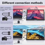 1 x RAW Customer Returns Pisichen Portable Monitor 17.3 inch HD 1600 x 900 Portable Monitor USBC HDMI Second Computer Display, Portable External Monitor for PC Laptop Switch Xbox Ras Pi - RRP €109.99