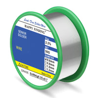 1 x RAW Customer Returns Tin solder, lead-free solder with rosin core Sn99 Ag0.3 Cu0.7 0.8mm, 50g  - RRP €10.98