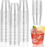 1 x RAW Customer Returns SENENQU 200 pieces 5cl 50ml shot glasses plastic shot glasses plastic shot cups plastic cups reusable transparent shot cups for birthdays tasting party gadget - RRP €21.99