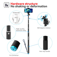 1 x RAW Customer Returns Smatree 178cm Aluminum Alloy Extendable Selfie Stick, Telescopic Monopod for GoPro Hero max 12 11 10 9 8 7 6 5 4 3 2 1 Session, DJI Osmo Action 3 e Insta 360, cell phones - RRP €33.26