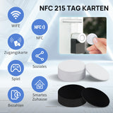 1 x RAW Customer Returns 20 pieces NFC Tags, Suofuolef Rewritable NTAG215 NFC Cards, 25 mm Sticky NFC Stickers with TagMo - RRP €8.05