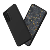 1 x RAW Customer Returns RhinoShield Case compatible with Samsung Galaxy S21 SolidSuit - Shock-absorbing slim protective case with premium finish - 3.5 meter drop protection - Classic Black - RRP €29.99