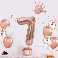 3 x Brand New Catelves balloon 7th birthday, rose gold balloon 7th birthday, foil balloon 7, balloons birthday 7, balloons 7th birthday, decoration 7th birthday girl, 7th birthday girl - RRP €57.6