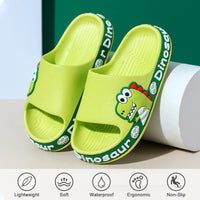 1 x RAW Customer Returns SEAUR Children s Bath Slippers Non-Slip Bath Slippers Open Toe Bathing Shoes Summer Slippers for Bathroom Pool Bedroom Green 30-31 - RRP €22.99