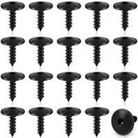 1 x RAW Customer Returns Pinenuts 50 pieces M5x16mm self-tapping screws, Torx self-tapping screws, stainless steel round head screws for car mudguards, wheel arches, bumper - RRP €8.48