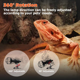 1 x RAW Customer Returns Coospider Reptile Heat Lamp with Protective Cover Max 500W Terrarium Animals Turtles Infrared Ceramic Heater E27 Heating Bulb Holder for Amphibians Lizards Snakes Chickens Puppies - RRP €27.19