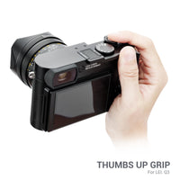 1 x RAW Customer Returns JJC Metal Thumb Up Grip for Leica Q3 Digital Camera, Better Balance and Grip, Q3 Hot Shoe Mount, Thumb Rest for Improved Grip - RRP €44.53