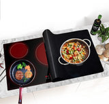 1 x RAW Customer Returns SENGBIRCH Large induction protection mat 52x78cm, non-slip silicone induction mat magnetic hob scratch protection, multifunctional silicone mat, can be cooked - RRP €27.6