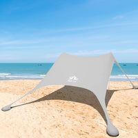 1 x RAW Customer Returns Night Cat Beach Tent Lycra Shade Tent Beach Shelter Awning Sun Shelter UV Protection UPF 50 with Sandbag Anchor for Beach Picnic Fishing Camping - RRP €106.22