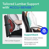 1 x RAW Customer Returns Back Support Cushion - Lasting Comfort Lumbar Support Cushion - Office Chair Back Support Cushion Back Support Cushion Car Seat Cushion Back Cushion Back Support for Office Chair - RRP €25.46