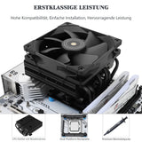 1 x RAW Customer Returns Thermalright SI-100 CPU Air Cooler, 6 6mm Heat Pipes, TL-E12 PWM Quiet Fan CPU Cooler With S-FDB V2.0 Bearing, AGHP 3.0 Technology, For AMD AM4 AM5 Intel 1150 1151 1200 1700 2066, PC Cooler - RRP €30.43