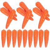 3 x Brand New PRETYZOOM 30 pieces mini carrots decoration styrofoam carrot artificial carrots Easter decoration mini carrots craft decorative vegetables carrot artificial vegetables 3D carrot carrot photo props - RRP €35.07