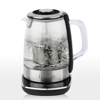 1 x RAW Customer Returns H.KOENIG TI600 tea maker, stainless steel glass - RRP €59.9