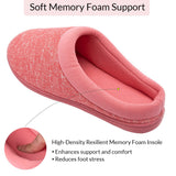 1 x Brand New SoftPeds women s memory foam slippers, terry cloth lined non-slip slippers, rose red, 38 39 EU - RRP €19.15