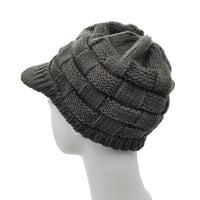 73 x Brand New SWEDREAM Winter Hat Knitted Beanies Caps for Women Crochet Warm Soft Ski Hats Grey  - RRP €1576.8