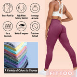 1 x Brand New FITTOO Women s Sports Leggings Scrunch Butt Lifting High Waist Short Leggings Booty Push Up Sport Leggins Women Long Yoga Pants Yoga Leggings Fitness Pants Gym Yoga Fitness Yoga - RRP €24.0