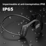 1 x RAW Customer Returns MONODEAL Bone Conduction Headphones, Bone Conduction Headphones Bluetooth Sports Earphone IP65 Wireless, Sweatproof Bone Conduction Headphones Bone Earphone Suitable for Running Blue  - RRP €39.99