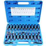 1 x RAW Customer Returns TECPO ISO plug unpinning tool unlocking unpinning car loosening tool 23 pieces - RRP €36.2