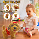 1 x RAW Customer Returns Jaydear Toy Dog for Kids,Remote Control Electronic Plush Puppy Toy Pet,Interactive Toy Pet Dog for Toddlers Girls Boys - RRP €39.11