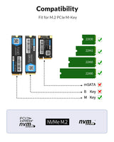 1 x RAW Customer Returns ORICO NVMe Clone Docking Station M.2 Dual Bay 10Gbit s with Offline Clone Duplicator Function, USBC NVME 2 Compartment Housing for PCIe M-Key 2242 2260 2280 22110 M2 SSD, Tool-Free SSD Not Included -M2P2 - RRP €113.04