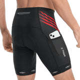 1 x RAW Customer Returns X-TIGER Cycling Shorts Men with 5D Padded, Cycling Shorts Men Breathable Quick-drying Cycling Shorts Men Short with 3 Pockets - RRP €32.45