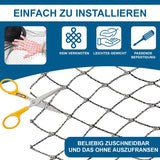 1 x RAW Customer Returns zenlete 4x10m pond net fine mesh 18x18mm robust, garden net weather- UV resistant, bird net close mesh strong bird protection net, fruit tree net leaf net pigeon net balcony pool net - RRP €18.14