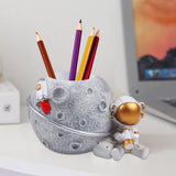 1 x RAW Customer Returns Trendy Boy Pencil Holder for Kids, Astronaut Desk Organizer for Desk Decor, Back to School Gift for Kids 113-C  - RRP €20.4