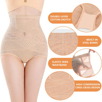 9 x Brand New Hileyu Women s Shaping Shapewear Shaping Girdle High Waist Shaping Underwear Seamless Body Shaper Shorts Slimming Figure Shaping Pants-Nude Color XL  - RRP €216.0