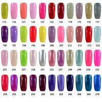 11 x Brand New Vishine Semi-permanent Gel Nail Polish UV LED Nail Polish Colors for Soak Off Manicure and Pedicure 8ml 1pcs - 763 - RRP €198.0