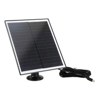 1 x RAW Customer Returns Folgtek 6W 5V Solar Charger DIY Battery Solar Panel IP65 Waterproof with Micro USB Portable for Outdoor CCTV Security Cameras - RRP €19.67