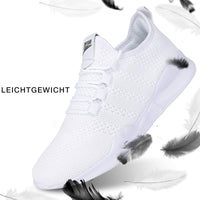 1 x RAW Customer Returns GHFKKB Running Shoes Men s Sneakers Jogging Shoes Lightweight Sneakers Tennis Shoes Fitness Training Shoes Breathable Sports Shoes Walking Shoes White 46 - RRP €37.99