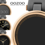 1 x RAW Customer Returns Oozoo Q4 Smartwatch Unisex Fitness Watch 39mm with 16mm Silicone Strap for Men and Women Fitness Wristwatch with Pedometer Fitness Tracker Sports Watch for iOS Android - RRP €109.95