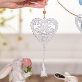 13 x Brand New Valery Madelyn 6X decorative hangers, 8.5cm metal hearts for hanging, spring decorative hangers, heart wedding pendant for gift spring decoration - RRP €104.39