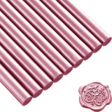 1 x RAW Customer Returns 11mm 15pcs Adhesive Gun Sealing Wax Wax Sticks for Retro Vintage Wax Seal and Letter Champagne Rose  - RRP €14.54