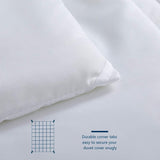 1 x RAW Customer Returns WAVVE duvet 200 x 200 cm all-season duvet 4 seasons, quilt 300 gsm microfibre 200 x 200 cm, super soft blanket, breathable 200 x 200 white - RRP €37.3