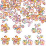 1 x Brand New NBEADS 24pcs Clear Resin Cabochons with Glitter, Cherry Blossom Cabochons Undrilled Resin Charms for Phone Case Scrapbooking Jewelry Making Embellishments - RRP €19.2