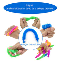 1 x RAW Customer Returns Zayin Stretchy Dinosaur Noodles Fidget Toy Unique Sensory Toy for Children and Adults with ADD, ADHD, OCD or Autism Dinosaur  - RRP €7.55