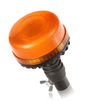 1 x RAW Customer Returns LED-MARTIN - XR20 ECO rotating beacon - yellow - DIN 24.0mm flexible - attachable - 12V 24V - ECE-R65 - compact design - RRP €39.32