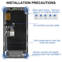 1 x RAW Customer Returns Replacement for iPhone 11 Pro Display Screen Repair Kit for iPhone 11 Pro Replacement Display Replacement for iPhone 11 Pro LCD Pre-Assembled Touch Screen Digitizer A2215 A2160 A2217 Incell, Black  - RRP €30.14