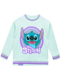 1 x RAW Customer Returns Disney Stitch Sweatshirt for Girls Stitch Clothing Stitch Gifts Blue 7-8 years - RRP €20.53