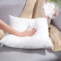 1 x RAW Customer Returns Artscope Pack 2 Outdoor White Cushion Filling - Waterproof - Very Soft - Non-deformable - Silicone Virgin Fiber - Sofa Pillows Patio Garden Farm 30X50CM  - RRP €21.99