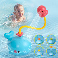 20 x Brand New ACDAY Baby Bath Toy from 1 Year, Whale Bath Toy, Water Toy, Baby Bath Toy, Automatic Induction Water Spray Toy, Children s Bath Toy from 2, 3, 4 Years Blue  - RRP €403.2