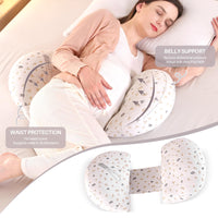 1 x RAW Customer Returns SHANNA 2024 New Pregnancy Pillow Adjustable, Comfort Pillow Adult, Full Body Pillow, Support Pillow Body Pillow, Nursing Pillow Body Pillow Removable Washable Triangle  - RRP €21.99