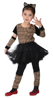 1 x Brand New Licus Girls Leopard Animal Costume Cosplay Costume Children s Dress Halloween Carnival All Saints Day Evening Leopard, 10-12 years  - RRP €31.54