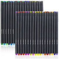 1 x RAW Customer Returns HELESIN 36 Color Pens Fineliner Color Pen Set, 0.38 mm Fine Point Pens, Porous Fine Point Drawing Pens, Ideal for Writing in Journals and Bullet Plans - RRP €16.8