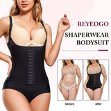 1 x RAW Customer Returns KUMAYES Women s Body Shaper Slimming Fajas Reductoras Colombianas Shapewear Corset Bodysuit Shaping Underwear M, Black  - RRP €27.99