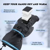 38 x Brand New ATERCEL Unisex Winter Waterproof Touch Screen Ski Gloves for Snowboard, Motorcycle, Outdoor Sports, Cold Weather, Unisex - RRP €1140.0