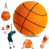 1 x Brand New Silent Basketball,Silent Basketball,Handleshh Silent Basketball,Quiet Indoor Basketball,Uncoated High Density Training Foam Ball,Quiet Basketball Dribbling For Indoor Use - RRP €10.99